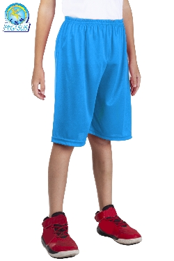 PANTALONCINI IN MAGLINA TURCHESE